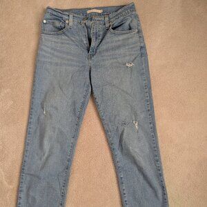 Levi's 724 High Rise Straight Crop